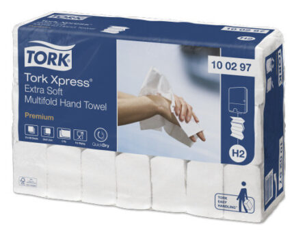 Tork multifold papieren handdoek extra soft (5 stuks)