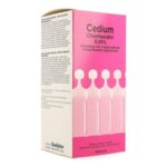 Cedium ontsmettings ampullen chlorhexidini 0,05%   24x10ml (desinfectant)