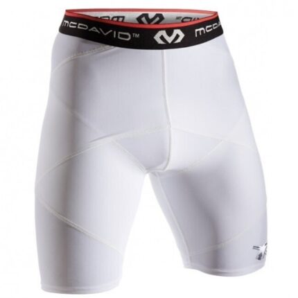 Compressiebroek McDavid Cross wit/zwart