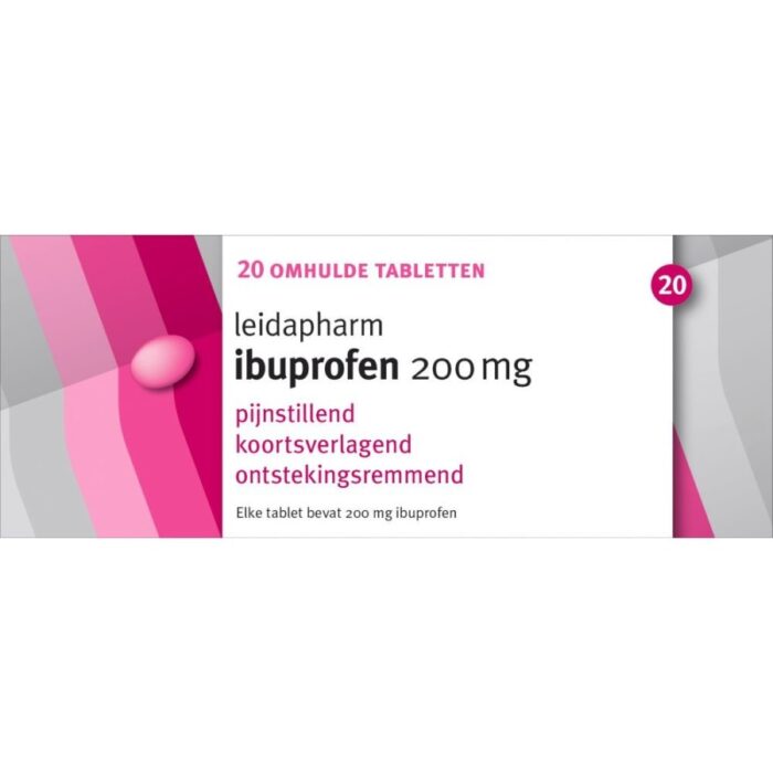 Ibuprofen dragees 200 mg  à 40 stuks