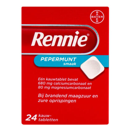 Rennie kauwtabletten à 24 stuks