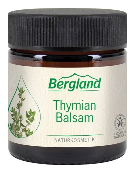 Bergland tijm balsem 30 ml. | Biologische verkoudheid balsem