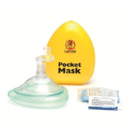 Laerdal pocketmask beademingsmasker met eenrichtingsventiel en filter