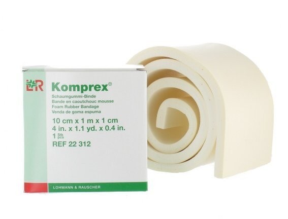 Komprex schuimrubber 100 x 10 x 1 cm