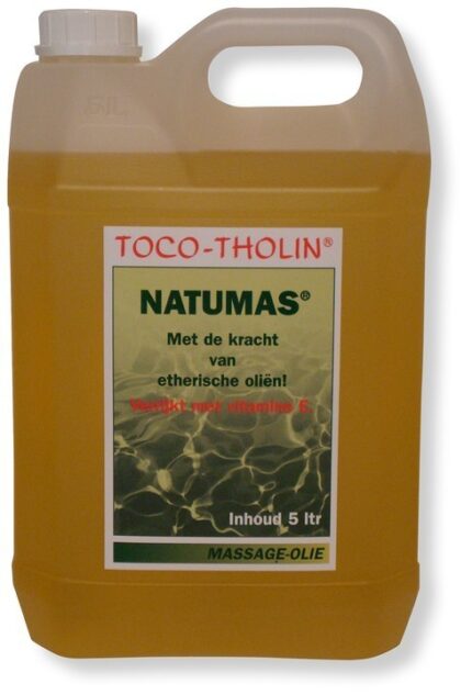 Toco Tholin Natumas massageolie 5 liter