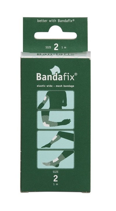 Netverband Bandafix-H maat 2  25 mtr (bovenarm/elleboog/onderbeen