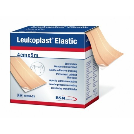 Leukoplast elastic 4 cm x 5 mtr