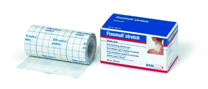 Fixomull strech 10 cm x 10 mtr