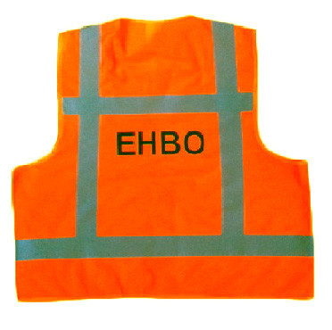 EHBO veiligheidshesje RWS  oranje